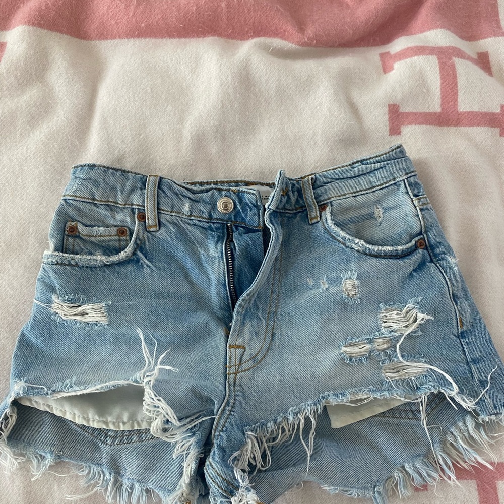 ZARA jean shorts